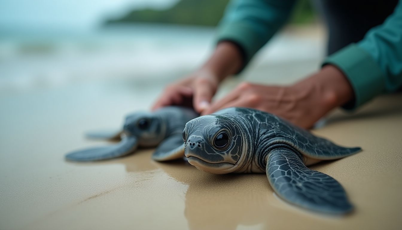 DENR Releases 67 Olive Ridley Hatchlings in Sarangani Conservation Push