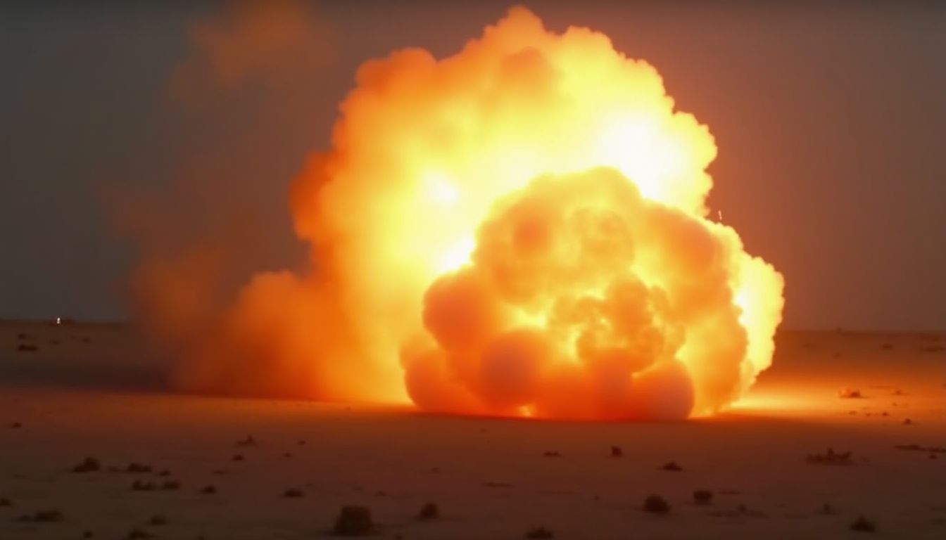 Qatar Missile Strike Video Shows Explosion After Iran-Israel Escalation