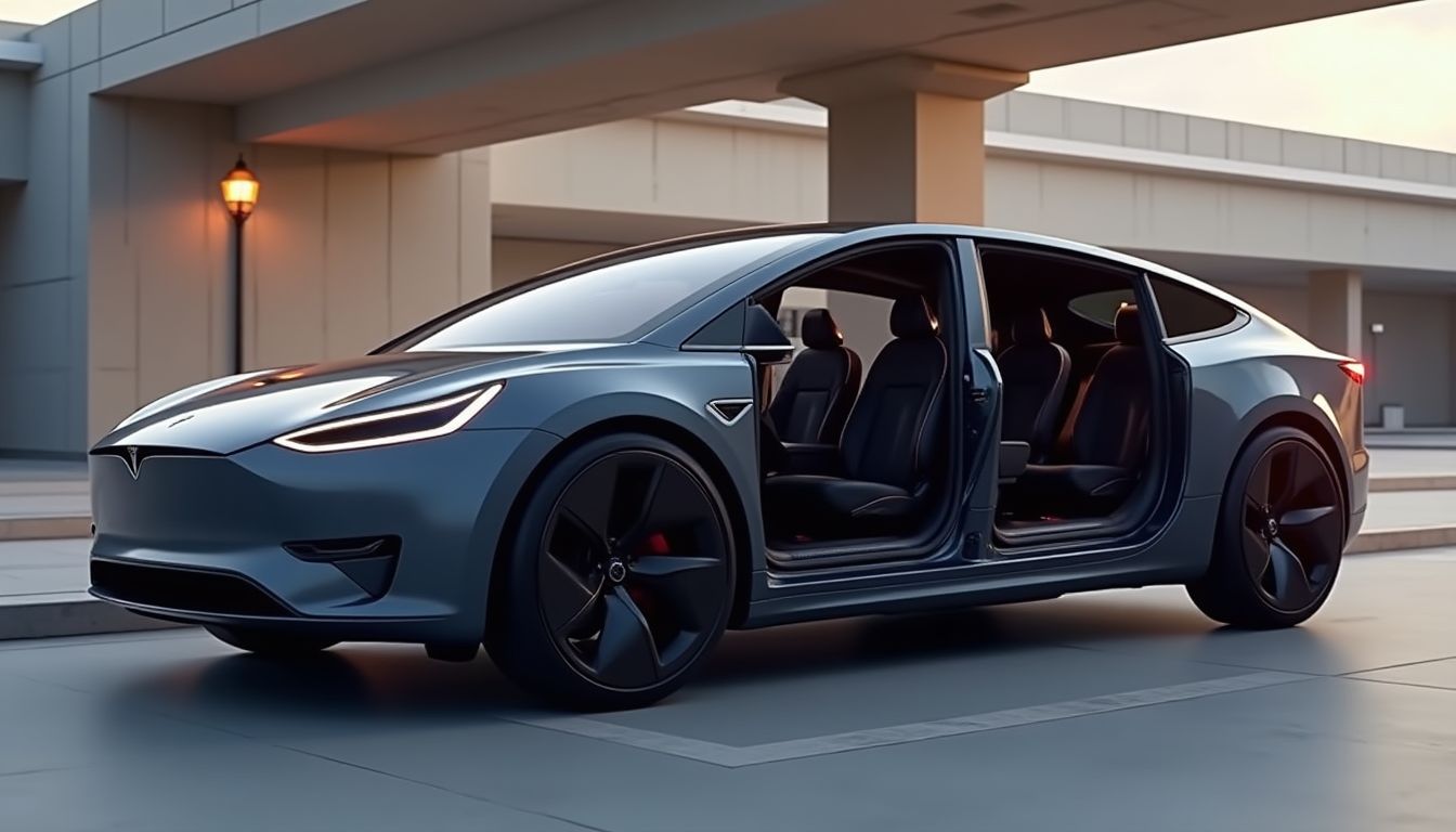 Tesla Unveils Extended Model Y With Six-Seat Configuration to Compete in Family SUV Market