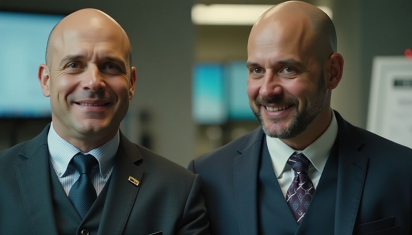 The Bald Brotherhood: Why This Heartwarming Workplace Moment Is Striking a Nerve