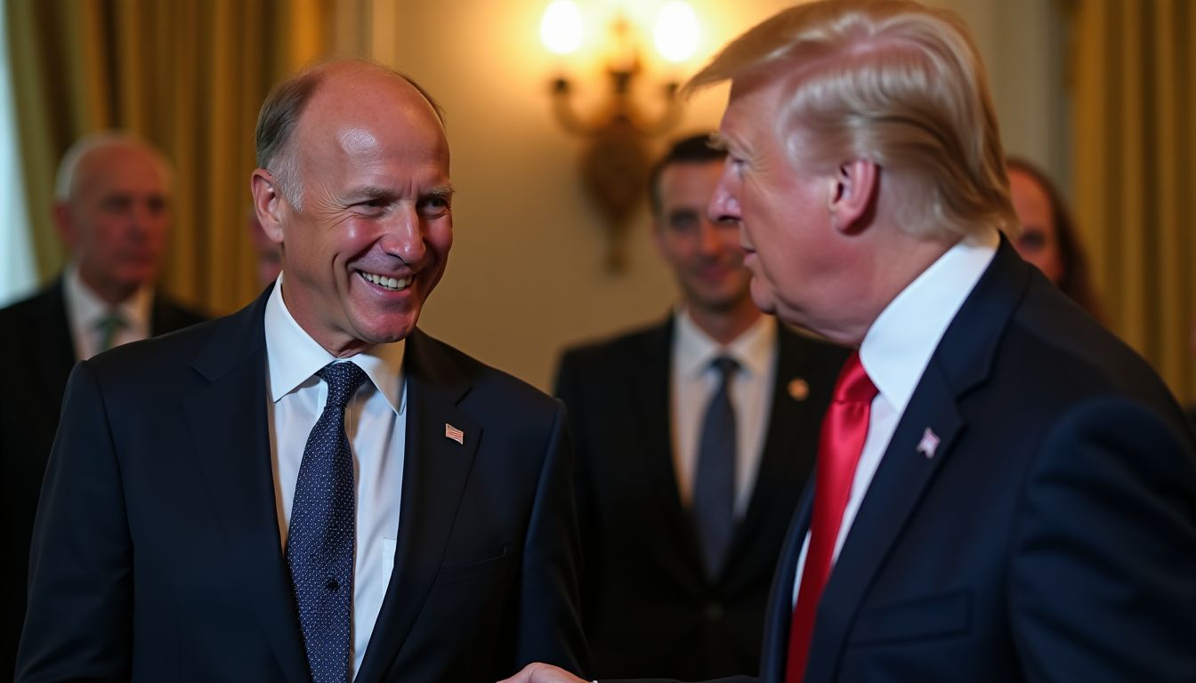 Irish Taoiseach Micheál Martin Meets President Trump at White House Amid Iran War Backdrop