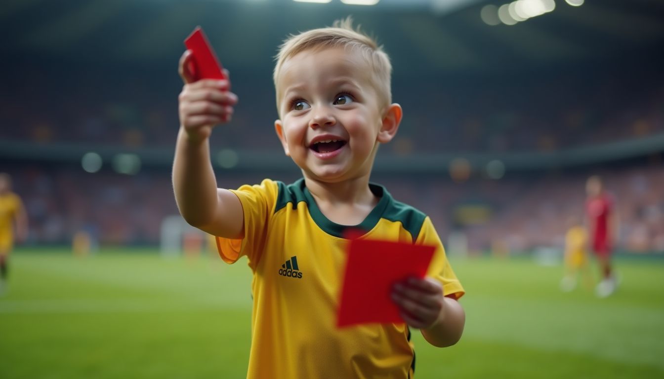 The Tiny Intruder Who Got a Red Card and Stole Every Heart in the Process