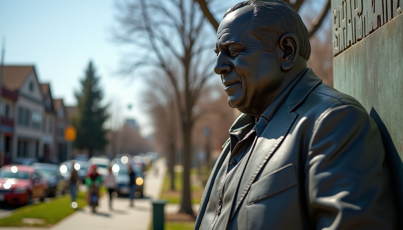 Sacramento City Workers Cover César Chávez Statue at Downtown Plaza Amid Relocation Debate