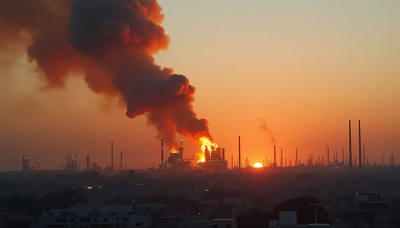 Haifa Refinery Reportedly Struck in Iranian Missile Attack