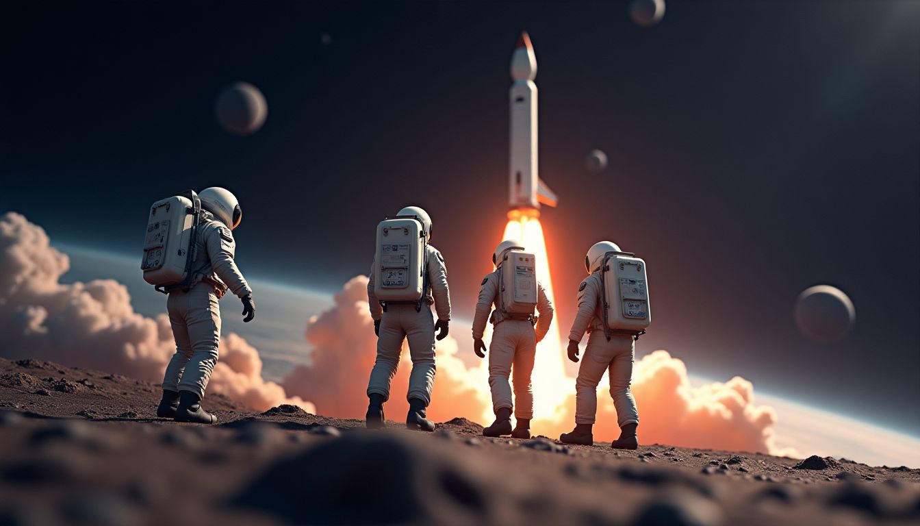 Four Astronauts Launch Toward Moon Aboard Artemis II in NASA's First Crewed Lunar Mission Since Apollo 17