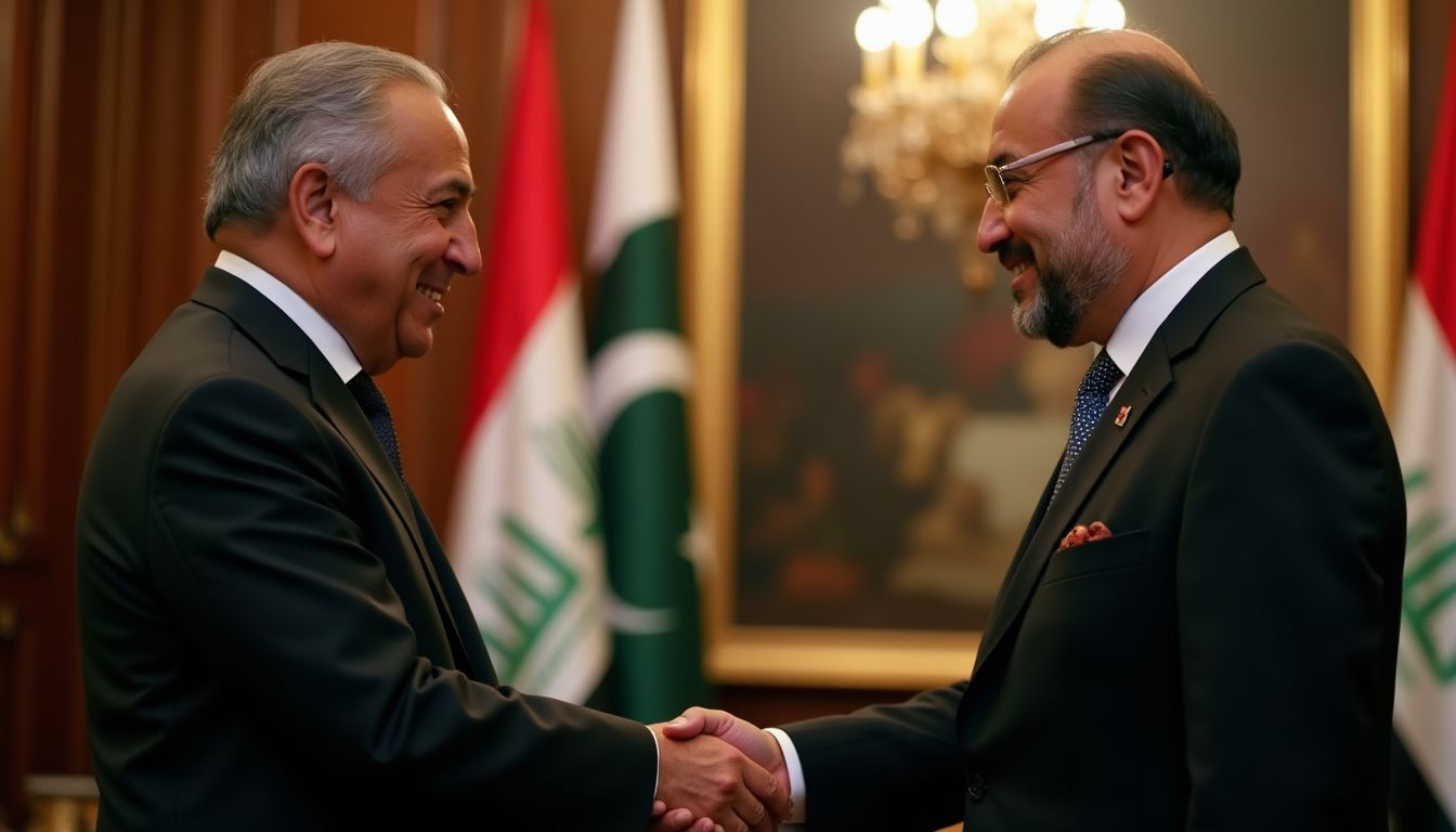 Pakistan's President Zardari Congratulates Iraqi President Nizar Amidi on Election Victory