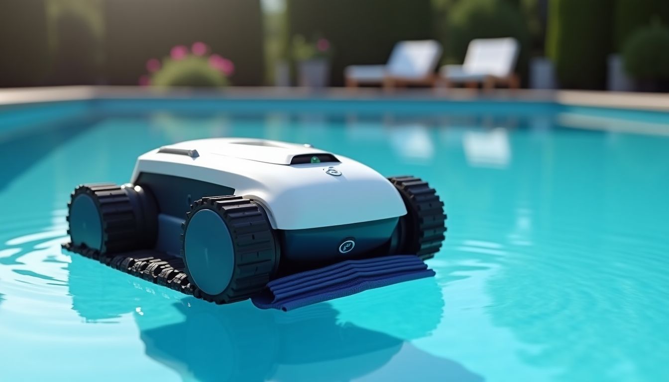 AI-Powered Robotic Pool Cleaner Promises Reduced Maintenance Time