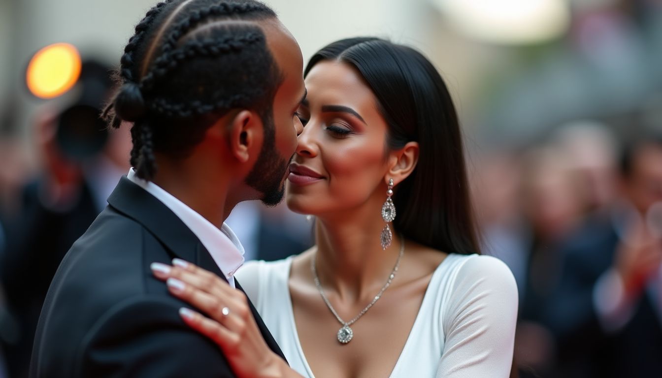 Kim Kardashian and Lewis Hamilton Display PDA During Malibu Beach Outing