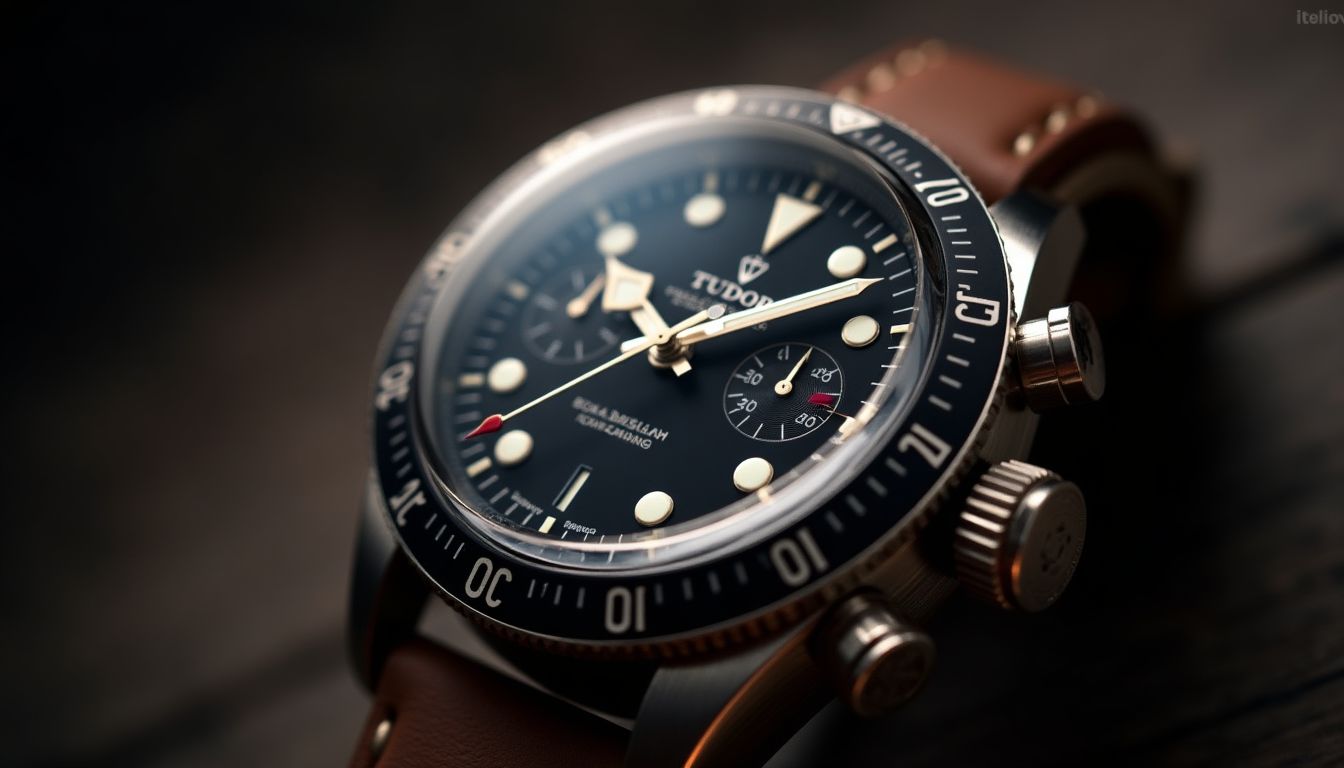 Tudor Launches Black Bay Chrono Watch Inspired by F1 Racing Bulls