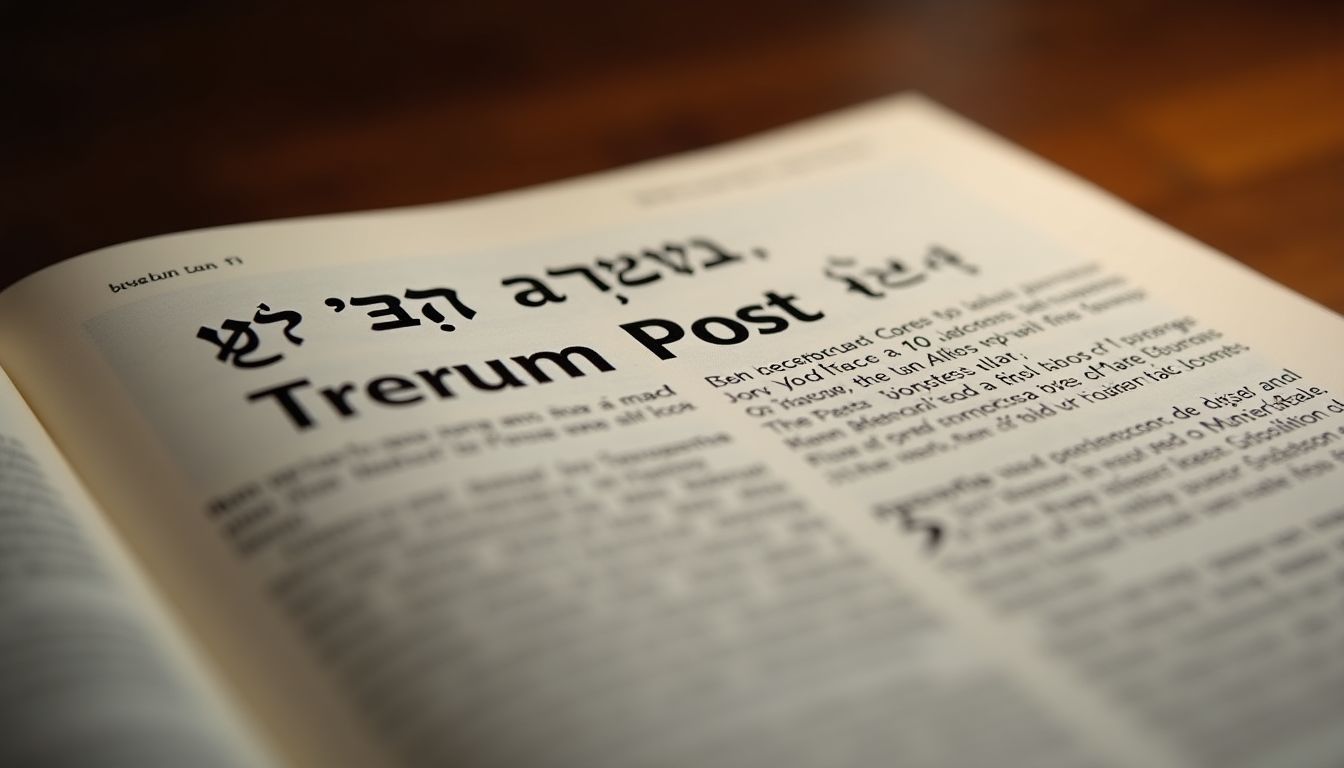 Jerusalem Post Publishes Weekly Torah Commentary on Parashat Bamidbar